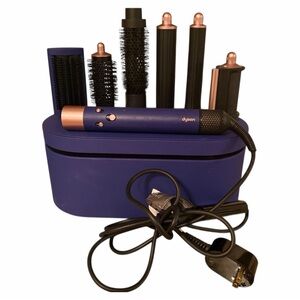 Dyson Hair Styling Set in Deep Purple and Copper